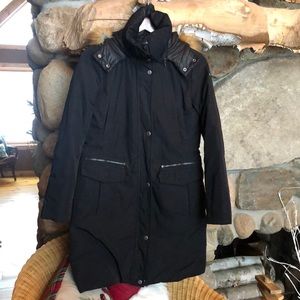 Marc New York Down long coat. M black